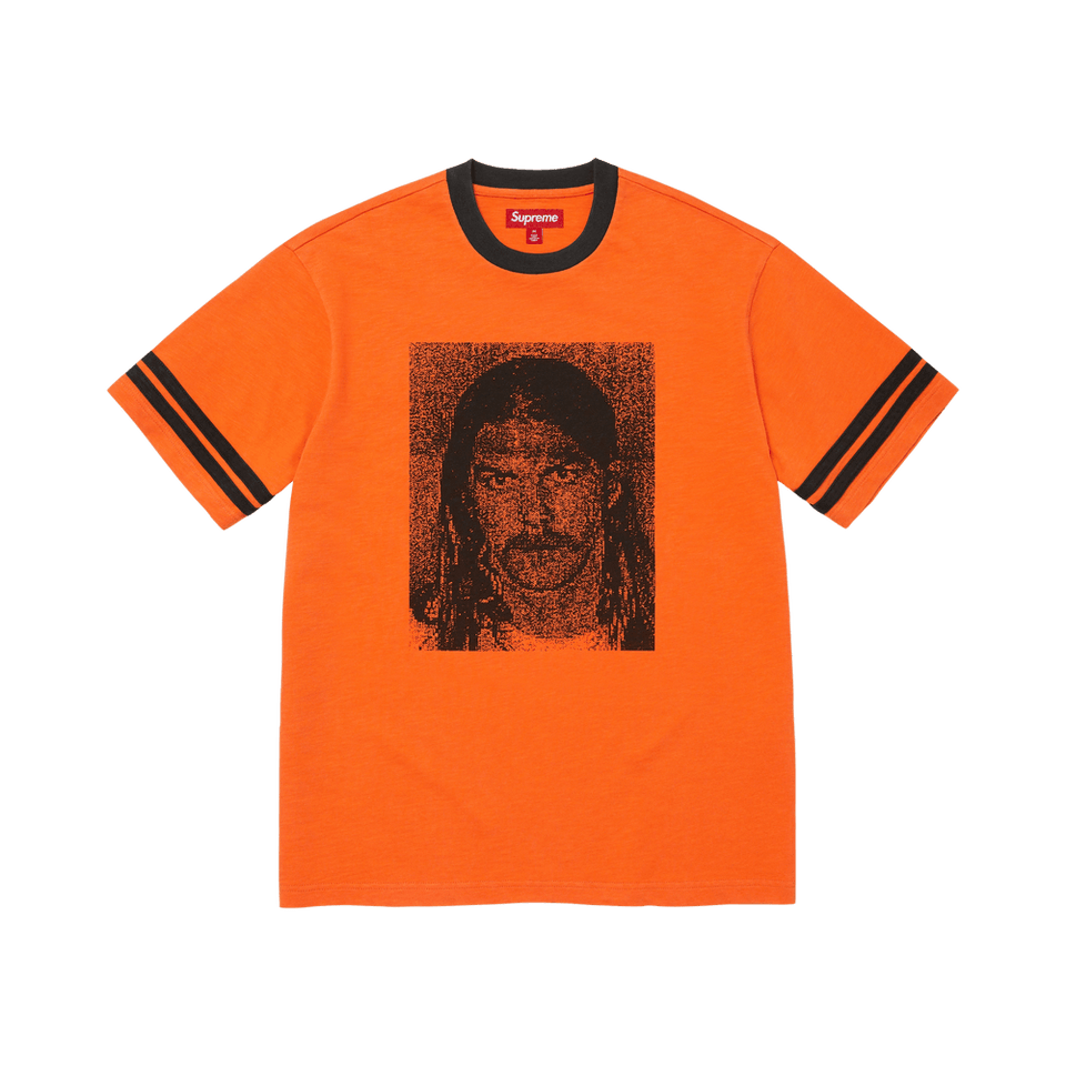 Supreme x Dash Snow Shorts-Sleeve Top Orange