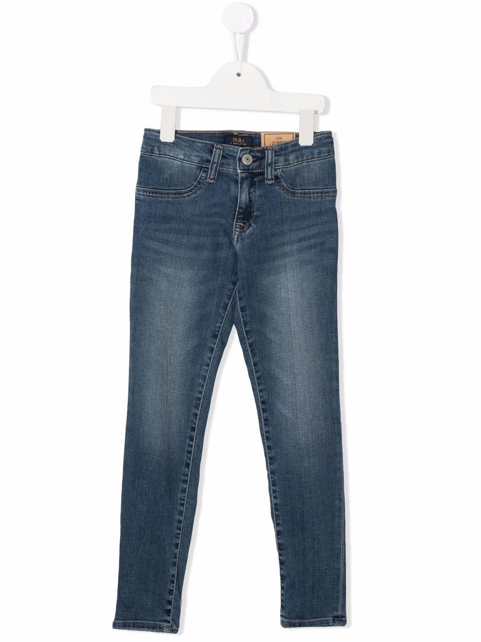 mid-rise skinny jeans