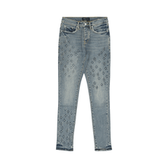 PURPLE BRAND Embossed P001 Denim Blue