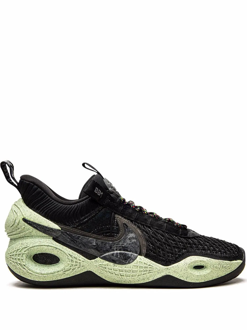 Cosmic Unity "Green Glow" sneakers