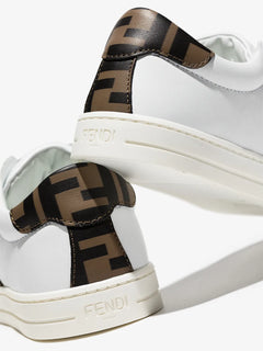 logo-strap low-top sneakers