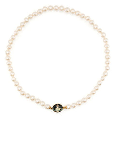 Loelia faux-pearl necklace
