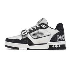 LOUIS VUITTON LV TRAINER VELCRO STRAP MONOGRAM Blue BLACK WHITE