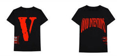 VLone x Nav Good Intentions Black T-Shirt