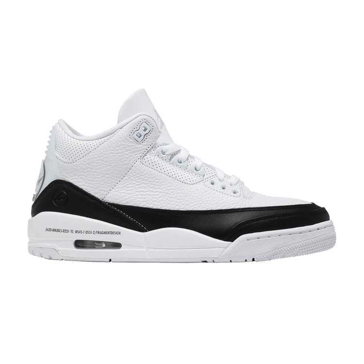 Fragment Design x Air Jordan 3 Retro SP White