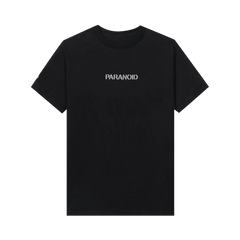 Anti Social Social Club Undefeated Paranoid Logo T-Shirt Black