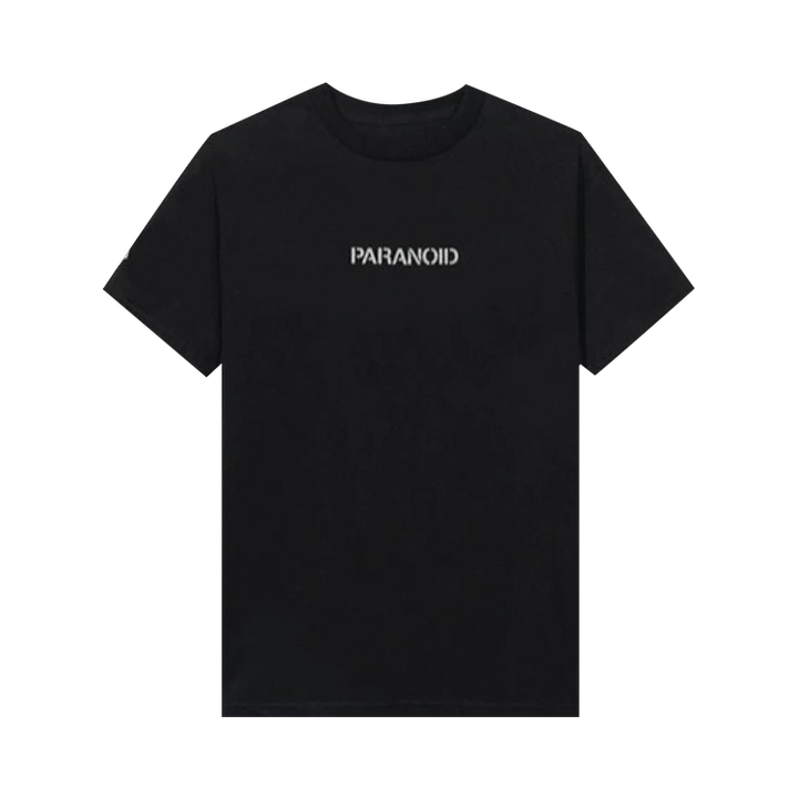 Anti Social Social Club Undefeated Paranoid Logo T-Shirt Black