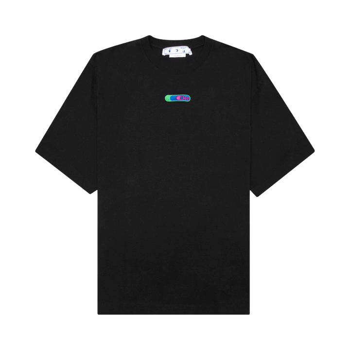 Off-White Weed Arrows Black Oversized T-Shirt