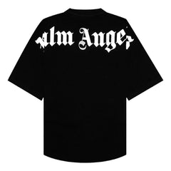 Palm Angels Classic Back Logo Oversized Black T-Shirt