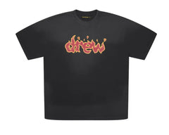 Drew T-Shirt - Faded Lit Black