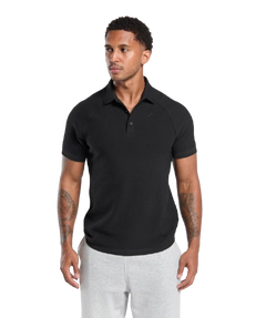 Gymshark Seamless Polo Shirt Black