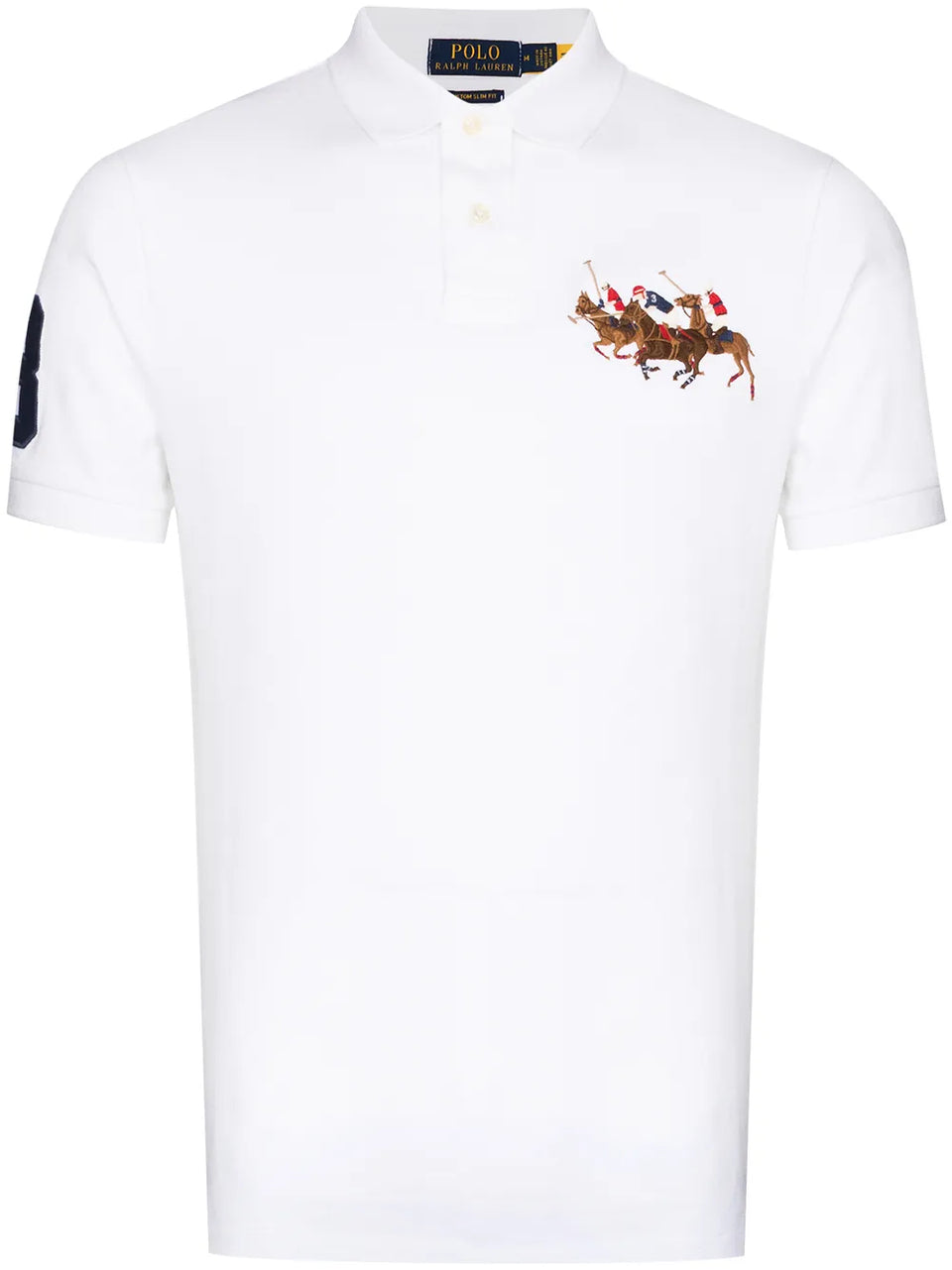 polo-embroidered polo shirt