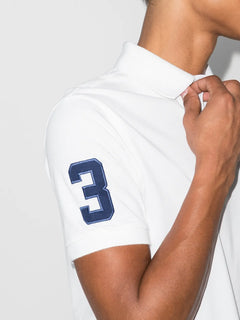 polo-embroidered polo shirt