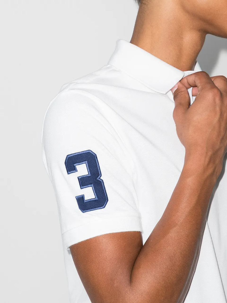 polo-embroidered polo shirt