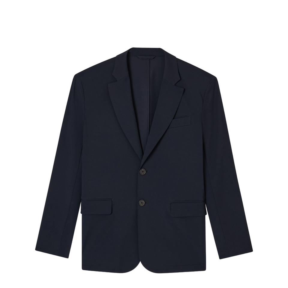 Travel Essentials Nylon Single-Breasted Blazer