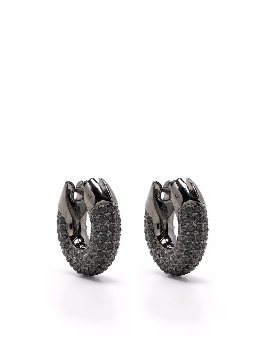 Dextera pavé small hoops