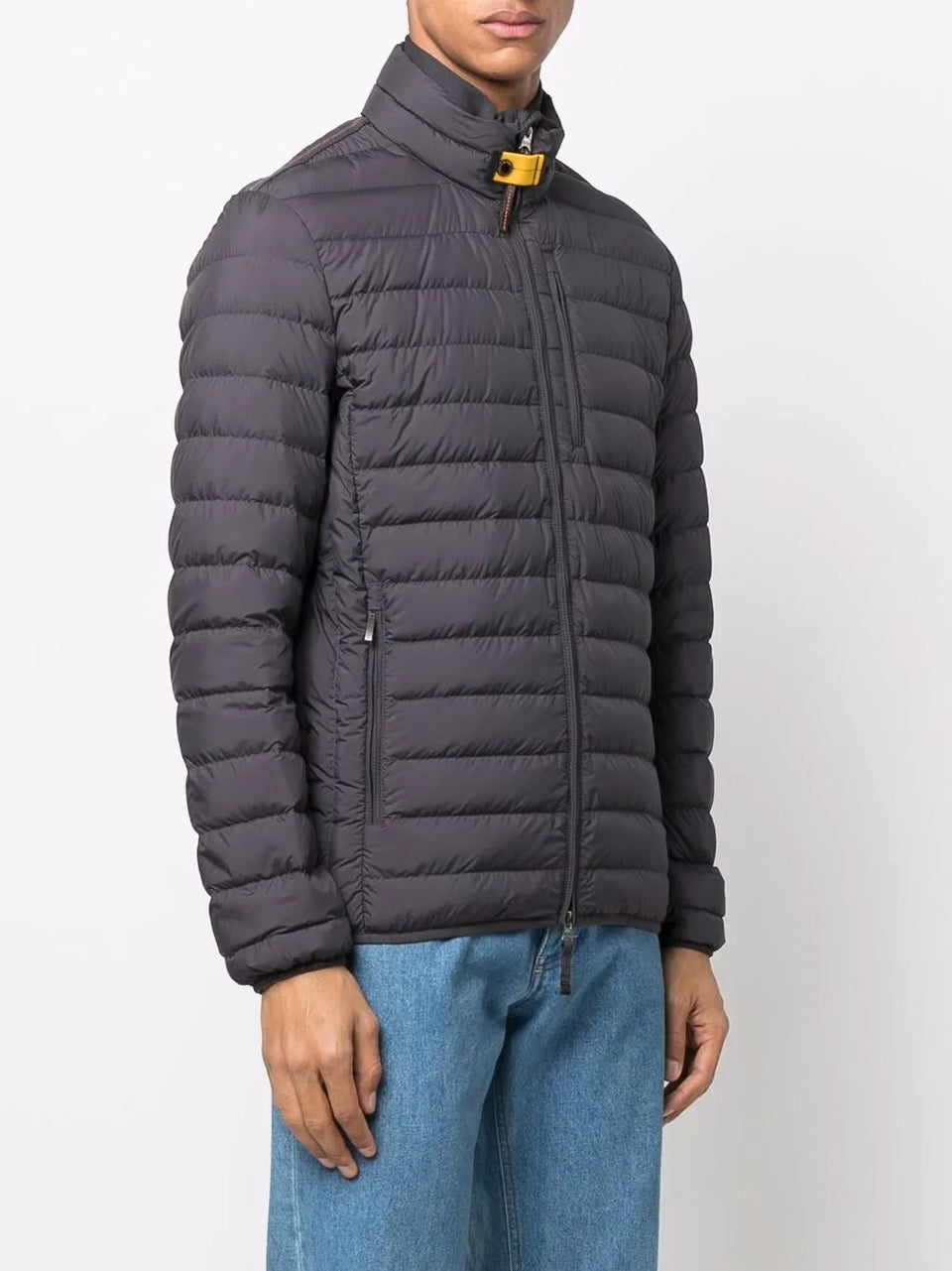 logo-patch puffer jacket