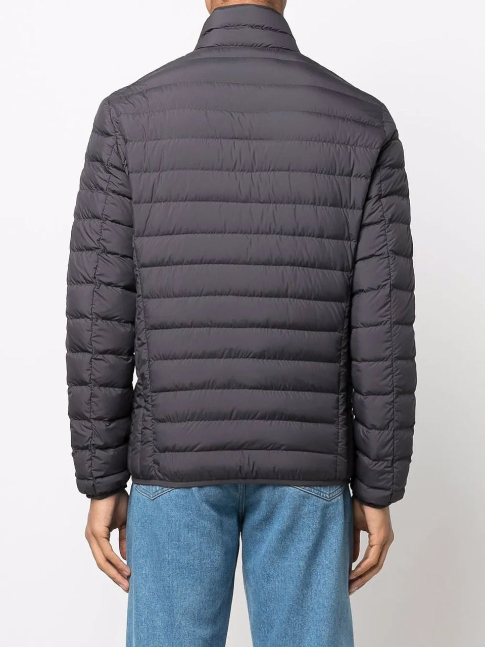 logo-patch puffer jacket