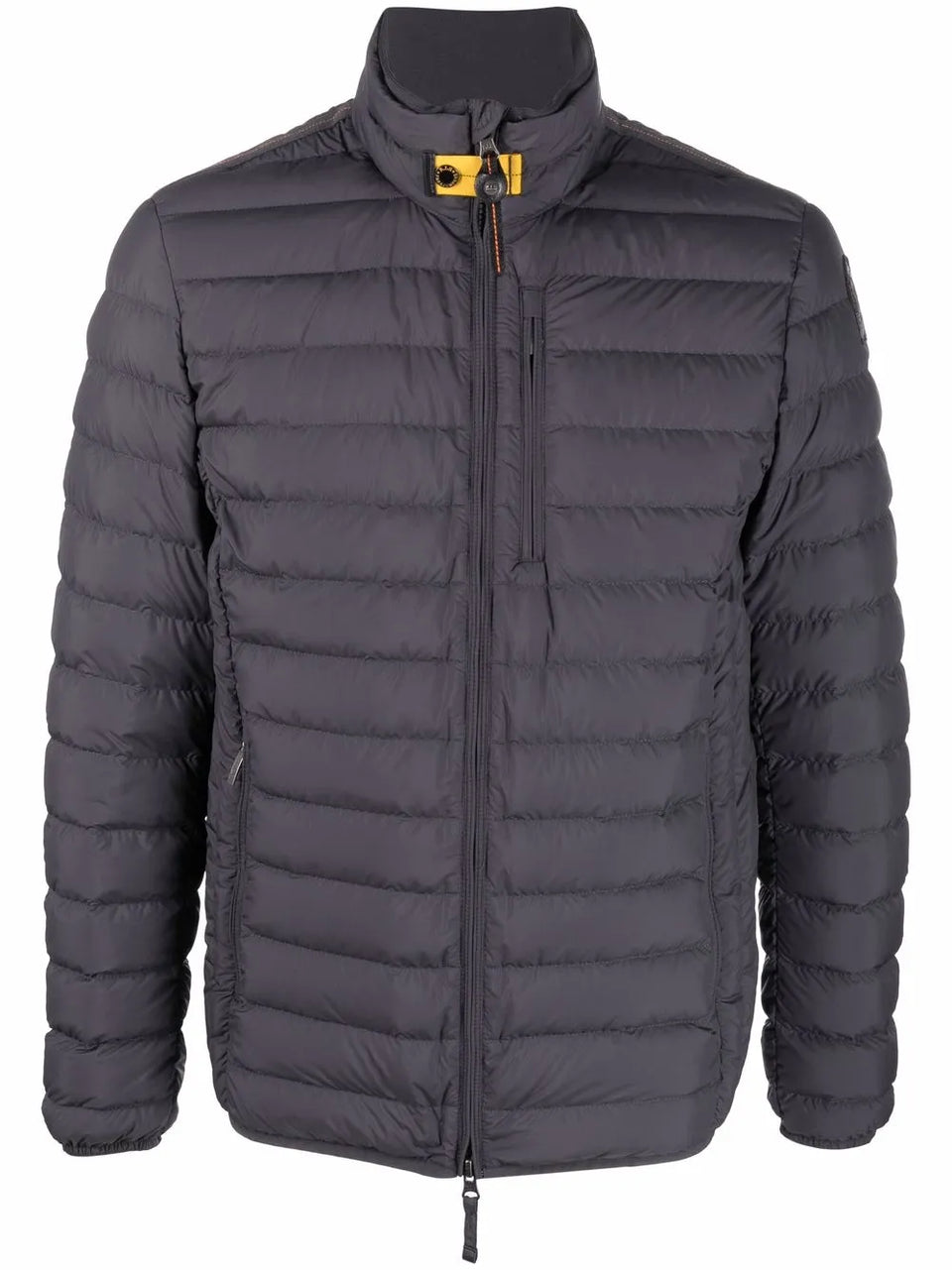 logo-patch puffer jacket