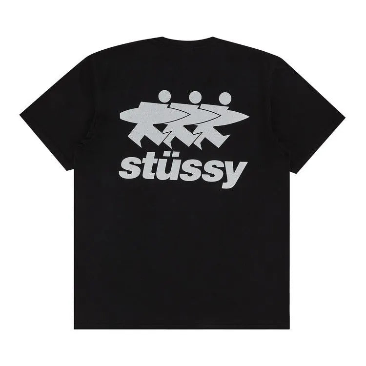 Stussy Surfwalk T-Shirt Black