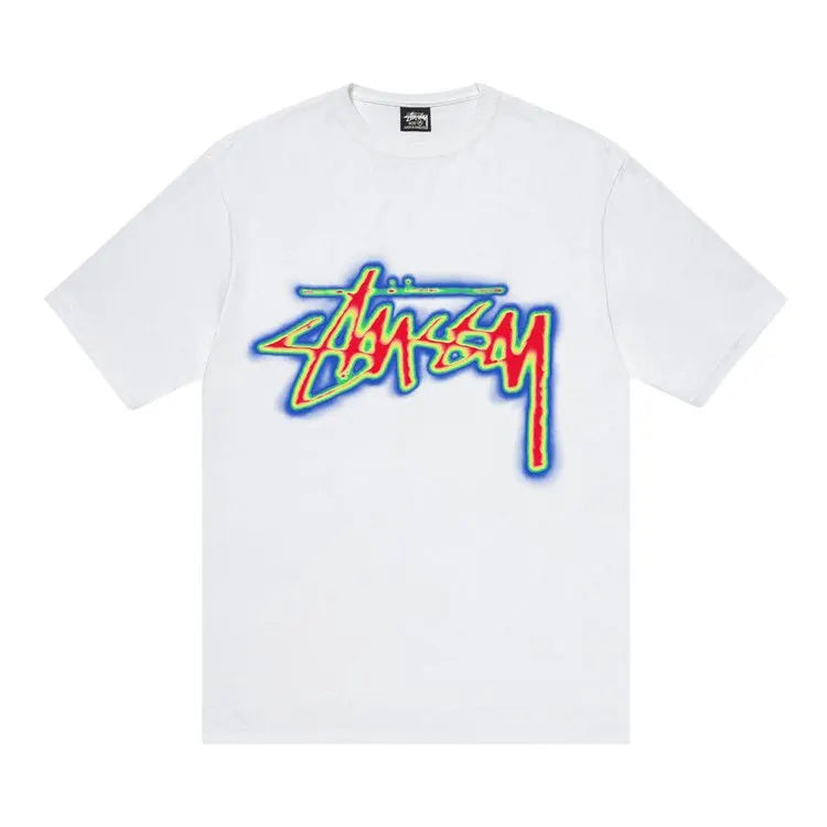 Stussy Thermal Stock T-Shirt White