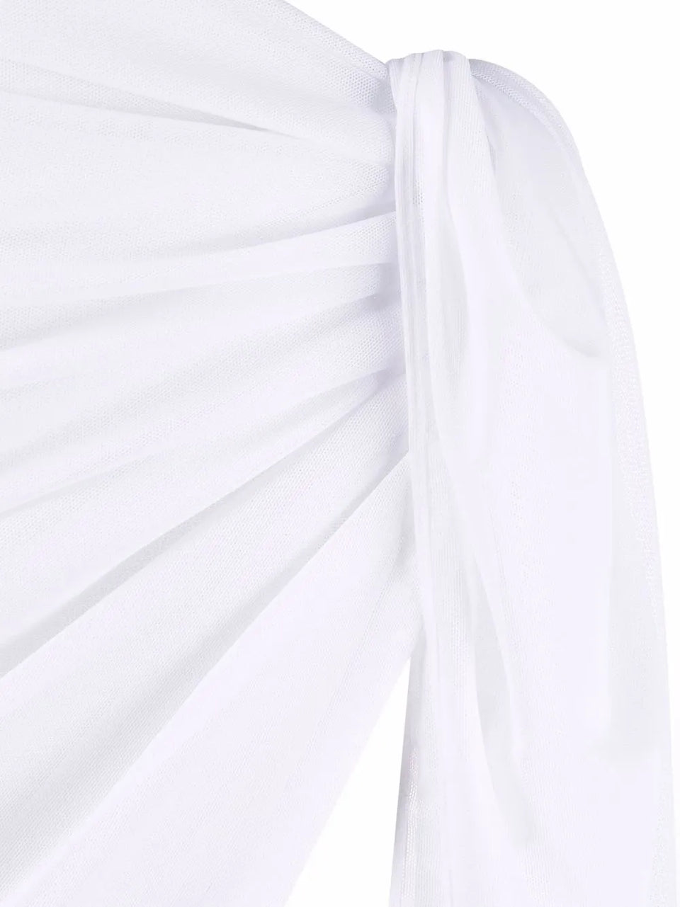 sheer wrap-around sarong