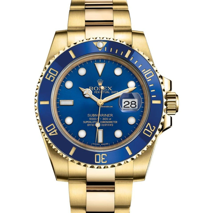 Rolex | Submariner | 116618LB | Yellow gold | 40 mm | Yellow gold | Automatic