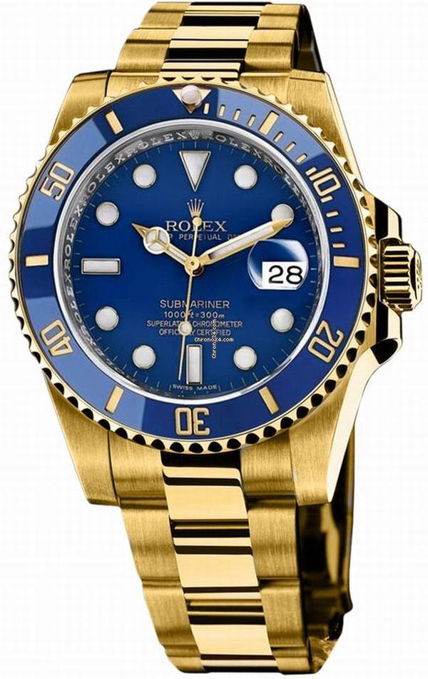Rolex | Submariner | 116618LB | Yellow gold | 40 mm | Yellow gold | Automatic