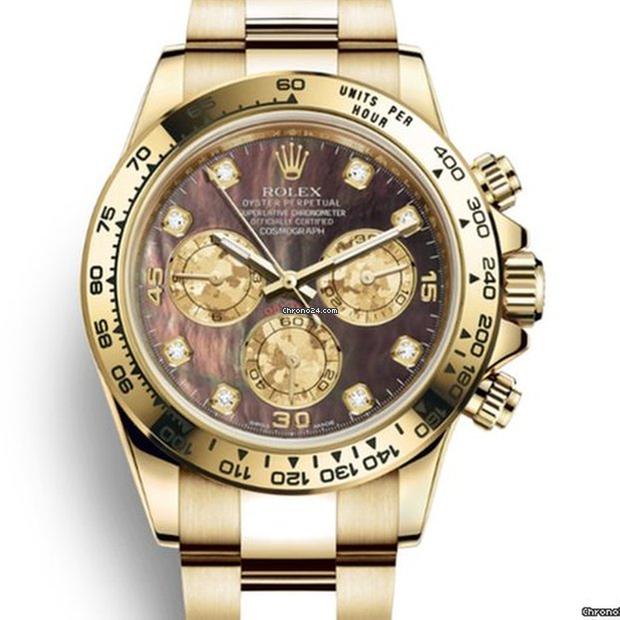 Rolex | Daytona | 116508 | Yellow gold | 40 mm | Yellow gold | Mother of pearl | Automatic