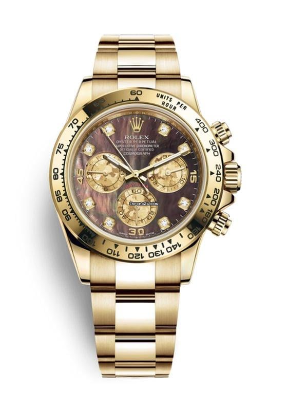 Rolex | Daytona | 116508 | Yellow gold | 40 mm | Yellow gold | Mother of pearl | Automatic