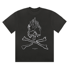 Cactus Jack by Travis Scott For Mastermind Skull T-Shirt Black