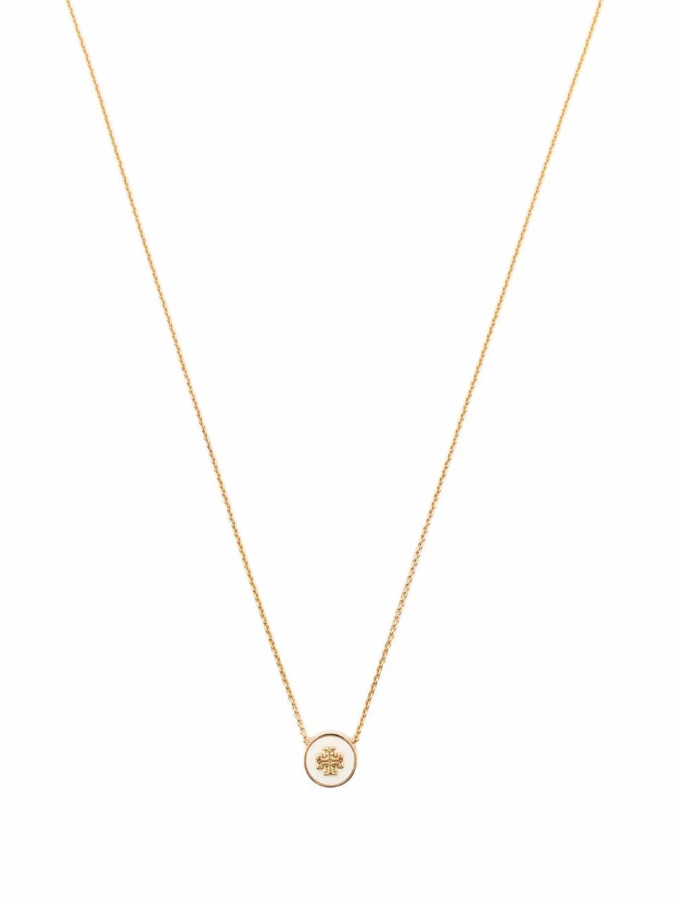 Kira enamel pendant necklace