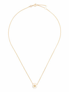 Kira enamel pendant necklace