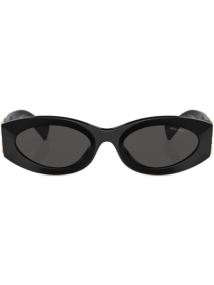 Glimpse oval-frame sunglasses