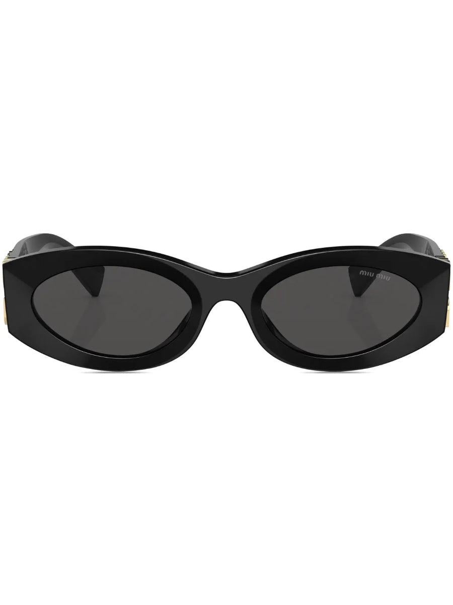 Glimpse oval-frame sunglasses
