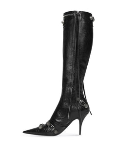 90mm Cagole leather boots