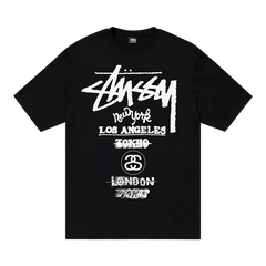 Stussy Tour T-Shirt Black