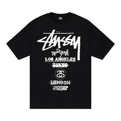 Stussy Tour T-Shirt Black