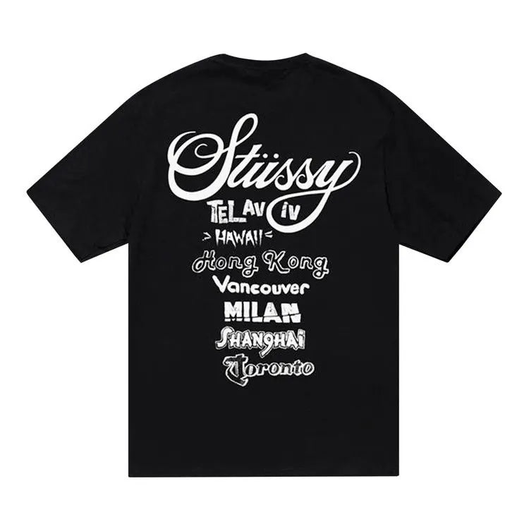 Stussy Tour T-Shirt Black