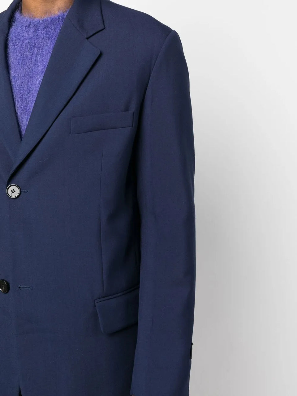 Tropical wool blazer
