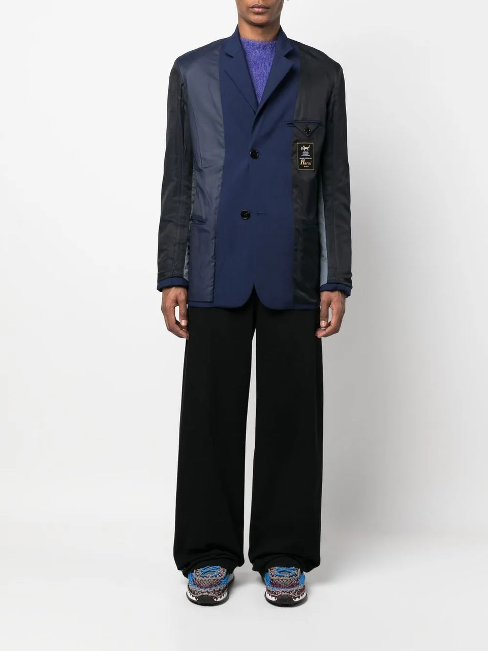 Tropical wool blazer