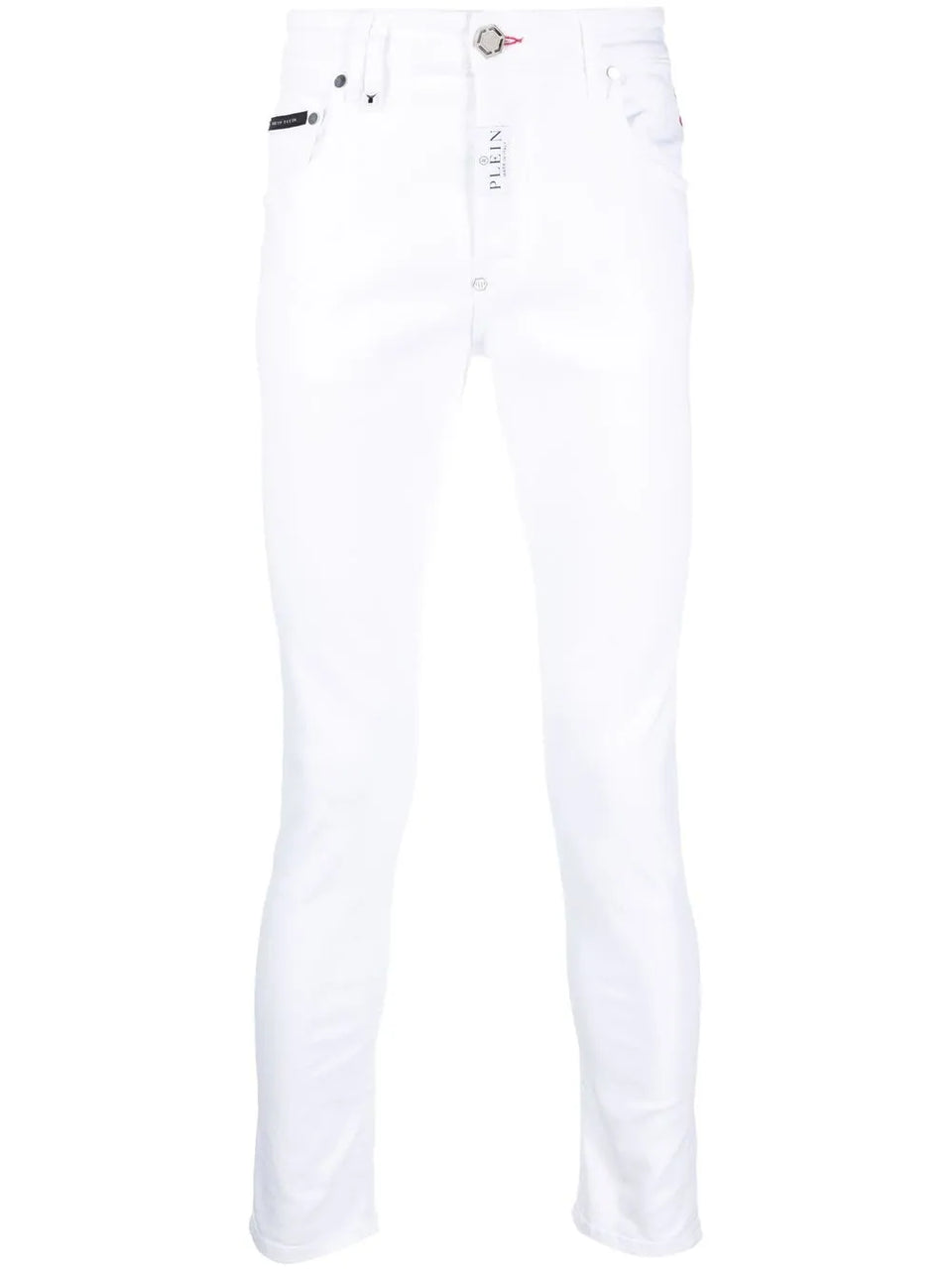 mid-rise skinny jeans