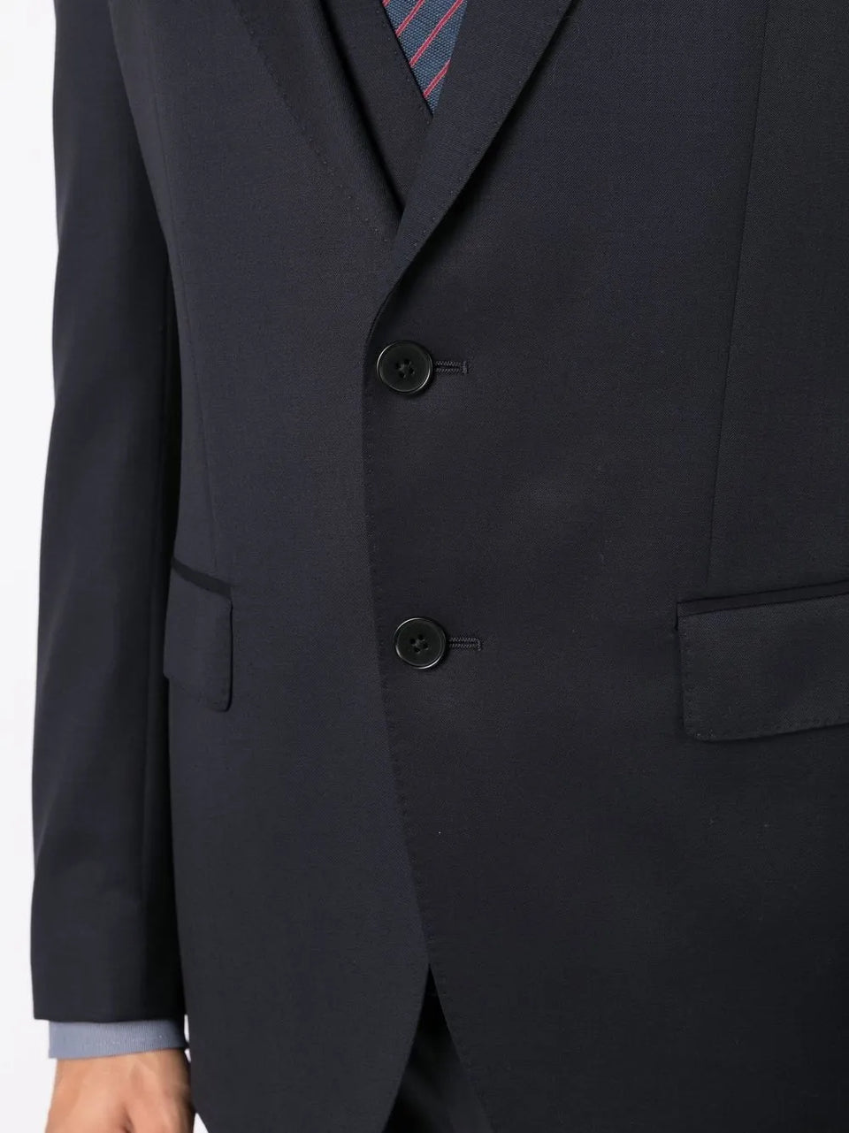 single-breasted fitted blazer