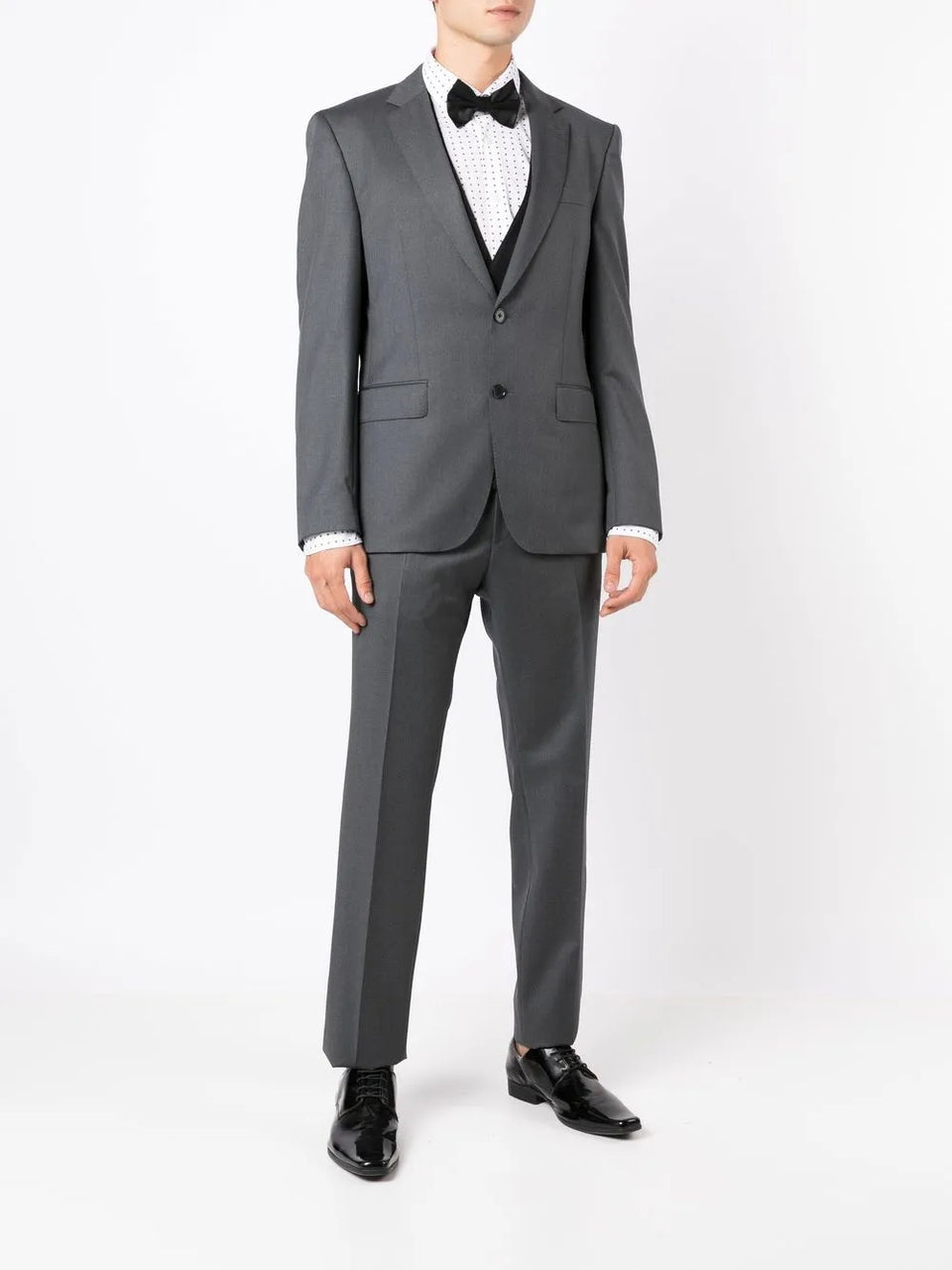 single-breasted fitted blazer