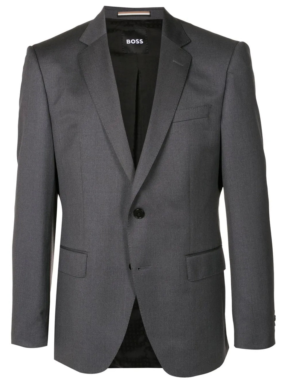 single-breasted fitted blazer