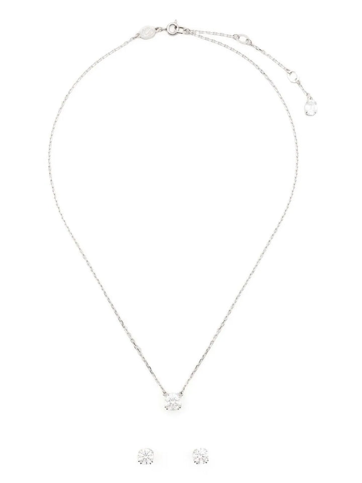 Constella round-cut earrings