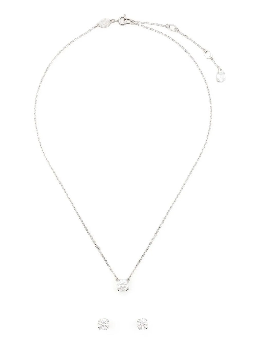 Constella round-cut earrings