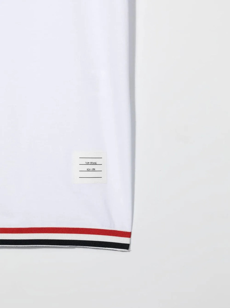 stripe-detail T-Shirt dress