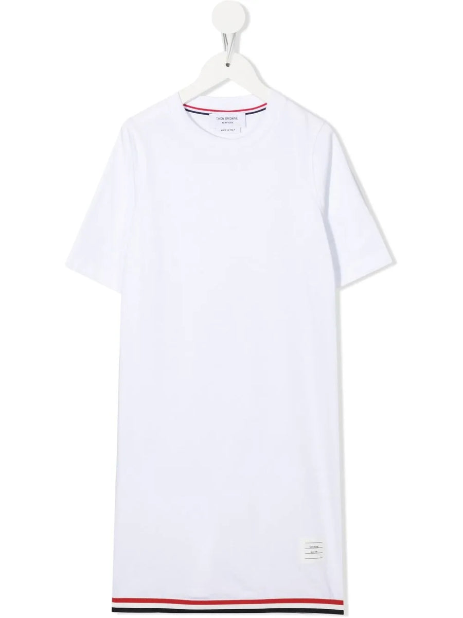 stripe-detail T-Shirt dress
