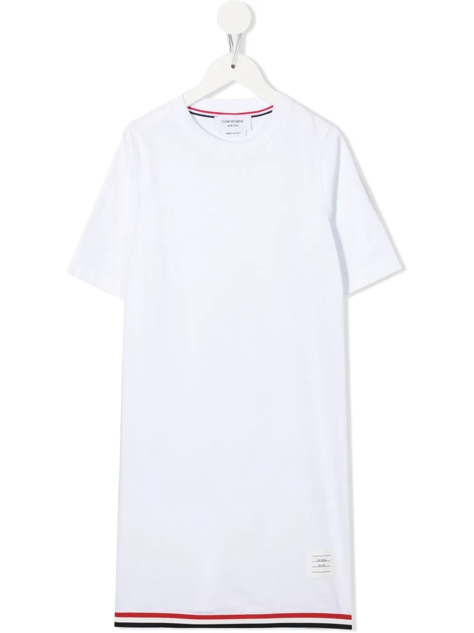 stripe-detail T-Shirt dress